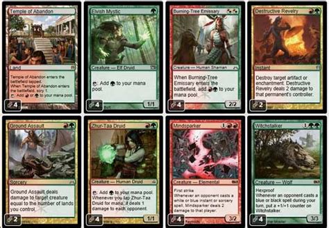 Magic the Gathering Adventures: [Standard] RTR-Theros set Gruul deck testing out Devotion