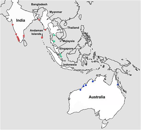 Indo Pacific Region Map