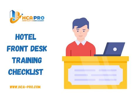 Hotel Front Desk Training Checklist - Hospitality Career Academy