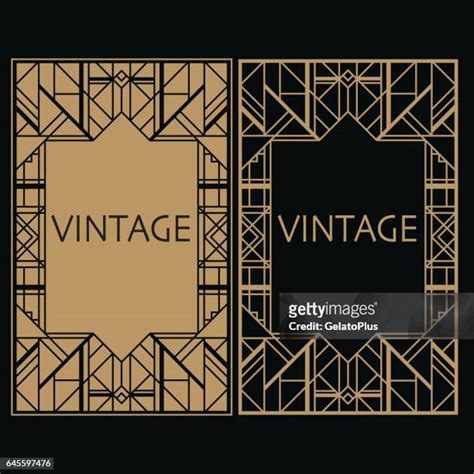 47 Gold Art Deco Border Stock Photos, High-Res Pictures, and Images - Getty Images