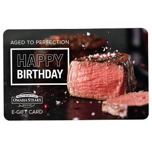 Gift Cards & E-Gift Cards | Omaha Steaks