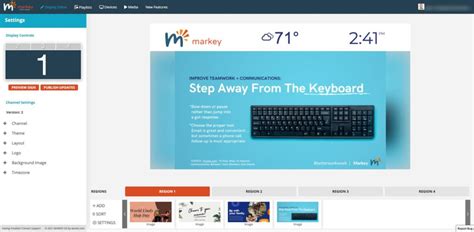 Awesome New Digital Signage Dashboard Coming May 18 | Markey Digital Signage