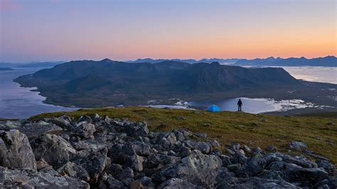 Camping in the Mountains of Northern Norway Free Stock Photo | picjumbo