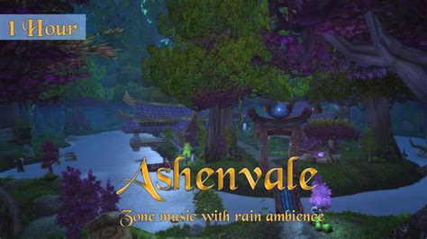Ashenvale Music & Rain Ambience (1 hour, World of Warcraft) for Relaxing, Sleep, Meditation ...