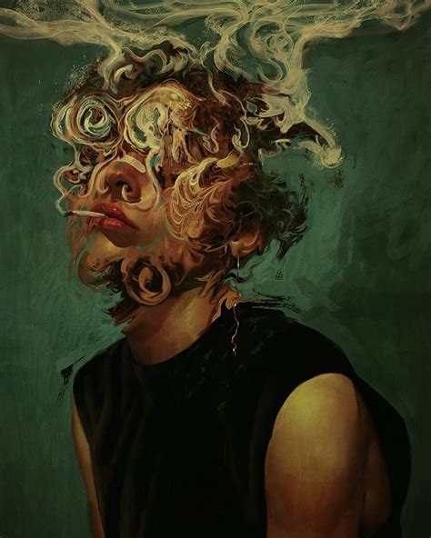 Illustration Art By Aykut Aydoğdu - ARTWOONZ | Surreal art, Psychedelic ...