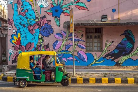 Bicicleta Sem Freio Street Art India Foundation, Lodhi Colony New Delhi