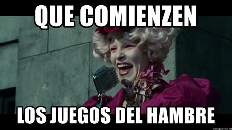 que comienzen los juegos del hambre - Effie Trinket Reaping Hunger Games | Meme Generator