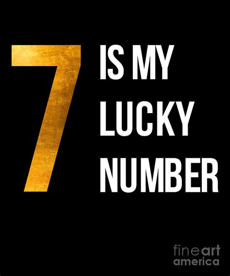 Is My Lucky Number Drawing By Noirty Designs Pixels | lupon.gov.ph