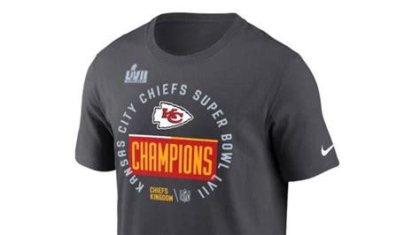 Hottest 2023 Super Bowl gear includes Kansas City Chiefs championship shirts, hats, jerseys ...