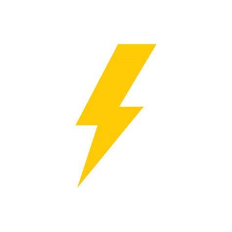 Yellow Lightning Bolt Stock Photos, Pictures & Royalty-Free Images - iStock