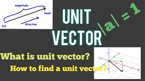 Unit vector_what is a unit vector_how to find a unit vector_physics and maths in urdu - YouTube