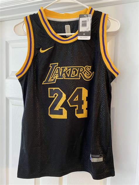 Youth Kids Kobe Bryant Lakers black mamba edition jersey for Sale in ...