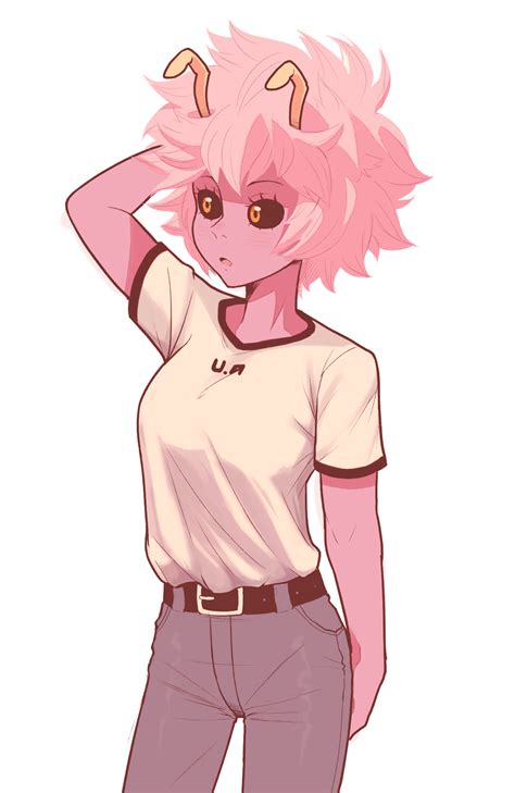 Mina ashido- made by enecoo.tumblr.com! | My hero, Hero, Hero girl