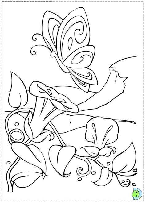 Barbie Fairytopia coloring page - DinoKids.org