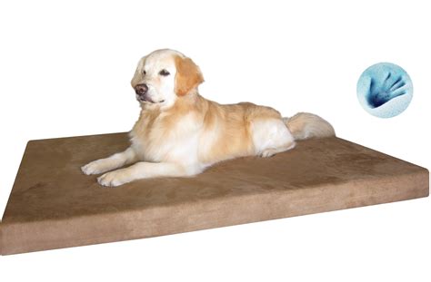 XXL Orthopedic Waterproof Memory Foam Dog Bed for Large Pet 55"X37"X4 ...