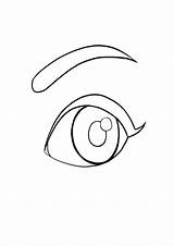 Normal Eye coloring Page  Download Print Or Color Online For Free sketch template