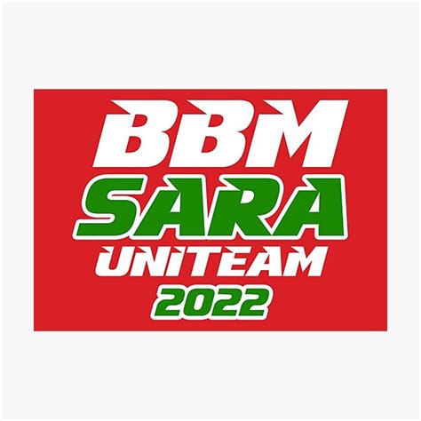 "2022 BBM SARA DUTERTE and BONGBONG MARCOS " Photographic Print by maximaminima | Redbubble