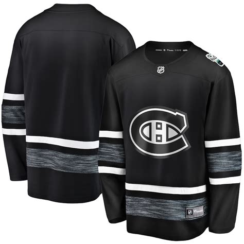 Fanatics Branded Montreal Canadiens Black 2019 NHL All-Star Game Replica Jersey