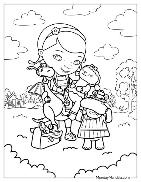 22 Doc McStuffins Coloring Pages (Free PDF Printables)