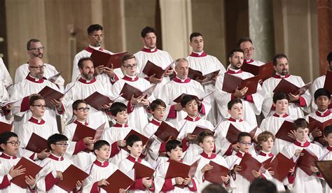 Sistine Chapel Choir Performance a ‘Stunning’ Musical Gift - Catholic University of America ...