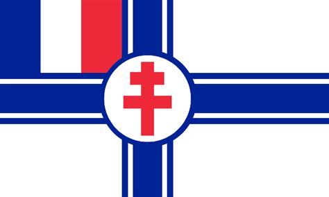 War Flag of France in the style of German Empire War Flag : vexillology