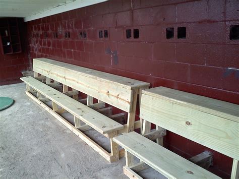 dugout bench - Google Search | Baseball dugout, Bench, Dugout