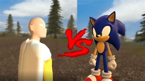 SAITAMA VS SONIC - YouTube