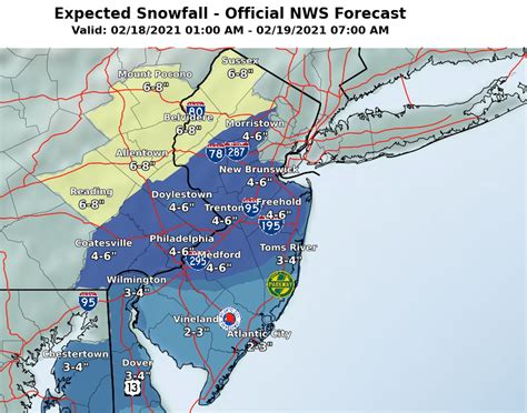 N.J. weather: When will the snow start Thursday? Latest update on timing, track for ‘slop-fest ...