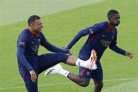 Mbappe and Dembele ready to start for PSG, says Luis Enrique | Reuters