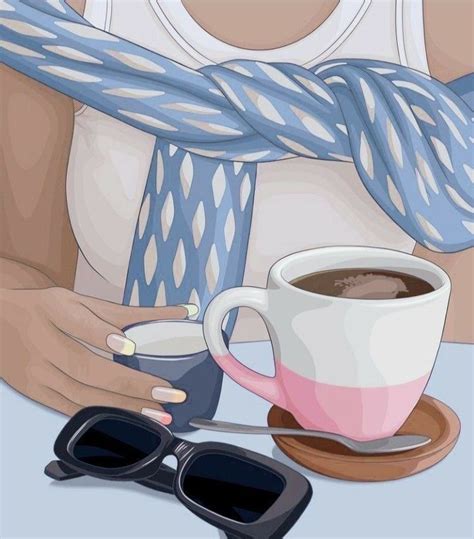 Pin on coffee | Girly art illustrations, Illustration art girl ...