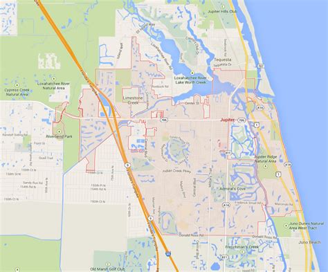 Map Jupiter Florida - Share Map