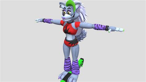 Roxanne wolf security breach - Download Free 3D model by JetteBoy [0f47977] - Sketchfab