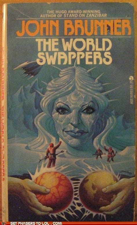 WTF Sci-Fi Book Covers: The World Swappers | Book cover illustration, Book cover art, Sci fi books