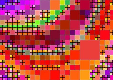 Squares art abstract color modern colorful Photo | Free Download