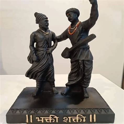 Golden Fiber Shivaji Maharaj Statue, For Interior Decor at Rs 150 in ...