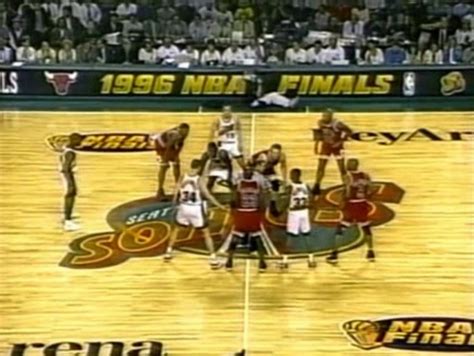 NBA FINALS 1996 Game 4 Seattle Supersonics vs Chicago Bulls 12/06/1996