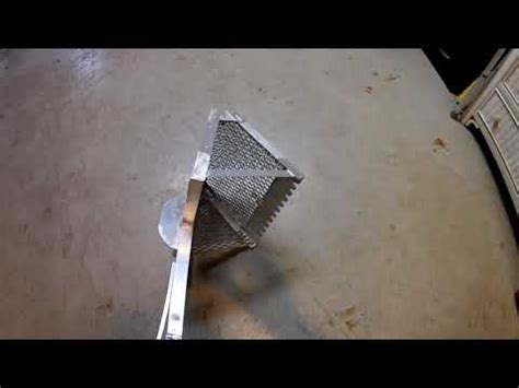 DIY sand flea rake - YouTube