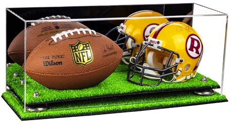 Deluxe Acrylic Mini - Miniature (not Full Size) Football and Helmet ...