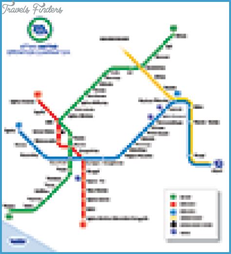 Athens Metro Map - TravelsFinders.Com