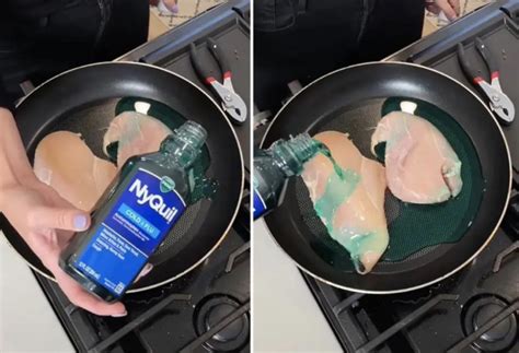 Lean Cuisine: TikTok Video Showing Users Sautéing Chicken In NyQuil Takes Getting Fried To A New ...