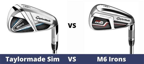 Taylormade Sim Max Vs Taylormade M6 Irons Review & Specs 2023 - The ...