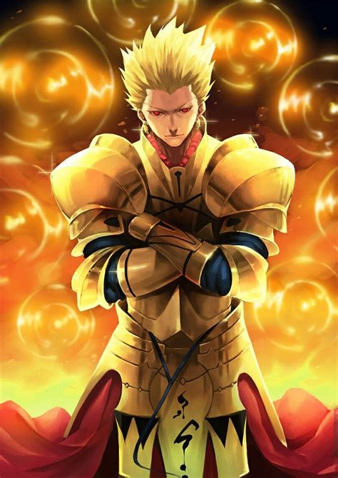 Gilgamesh Fate stay night Fate grand order | Fate zero, Personajes de anime, Diseño de personajes