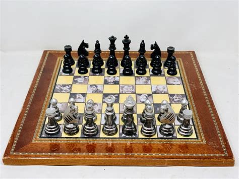 Vintage Chess - Ajedrez Campeones del Mundo - Madera - Catawiki