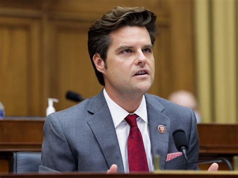 Rep. Matt Gaetz, a Top Trump Ally, Has COVID-19 Antibodies - Business Insider