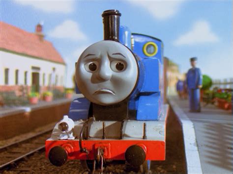 Does anybody know why Thomas' depressed face is an unused Series 3 face? | Fandom