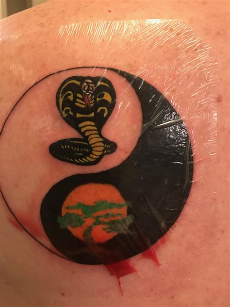 Just got this tattoo today. : r/cobrakai