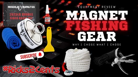 Magnet Fishing Gear Equipment Review | Purchasing My 1st Setup | Why I ...