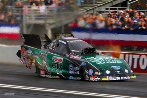 Force wins 16th NHRA Funny Car title, triumphs at Winternationals, and sets track record at ...