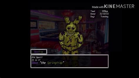 Me meeting Dave the springtrap miller - YouTube