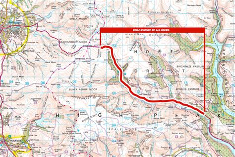 Snake Pass autumn closure a no through route for cycling • Peaks & Puddles • Peak District ...